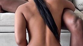 Amateur Couple Enjoys Deepthroat Session