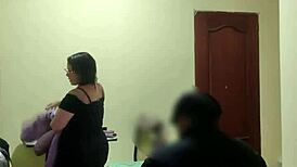 hey, did you see the maid getting banged hard by that young guy?