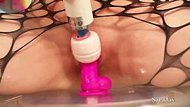 i squirted all over the clear chair in my solo naked performance