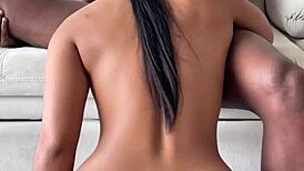 Amateur Couple Enjoys Deepthroat Session