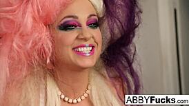 Musical Tease Photo Shoot With Abigail Mac