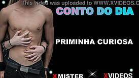 curious little cousin explores