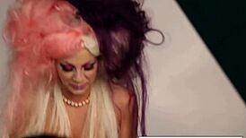 Musical Tease Photo Shoot With Abigail Mac