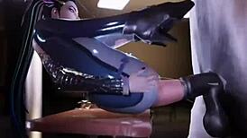 Delicious hot ass gets intense anal sex leaving her open-mouthed