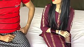 Intense fucking with beautiful Indian housewife on Karwa Chauth.