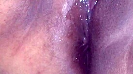 Orgasm of a horny shaved pussy in pov homemade bbw indian chubby scene.