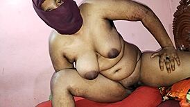 the deshi bhabhi and uncle engage in hardcore indian style sex focusing on her hot pussy and tits