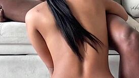 Amateur Couple Enjoys Deepthroat Session