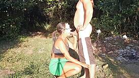 Naughty Adventure In The Woods With A Stranger