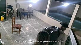 beggar gets lucky with lady of the house for sex and muff diving 😏