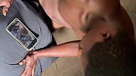 Did you see how much pleasure I got in this live outdoor sex?