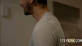 goth charlottee rides boyfriend in bed, complaining about skills