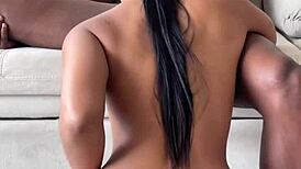 Amateur Couple Enjoys Deepthroat Session