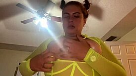 thick latina teen gets slapped and fucked doggystyle after facial