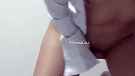 Mexican College Girl Loses Bet and Masturbates in School Uniform