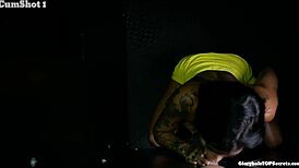 You Just Fucking Love This Gloryhole Blowjob With Big Cock And Ass.