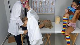 Mother-In-Law Fucked By Doctor Beside Stepdaughter!