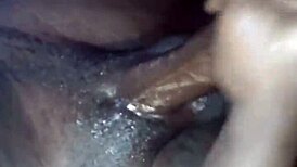 big black lover explores with huge features