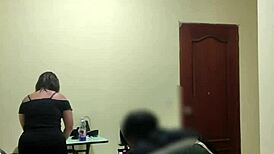 hey, did you see the maid getting banged hard by that young guy?