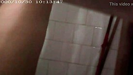 Secretly Filmed Aunt's Bath