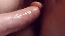 Japanese FTM Watches Erotic Videos While Using A Dildo