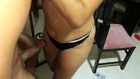 hey, watch me pound your wife on the stairs?