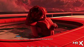 Intense Lesbian Action in Pool, Waterworld Episode