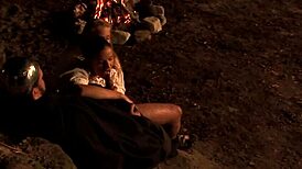 passionate 3some leads to intense anal orgasm