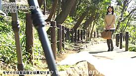 Chisato Oshima's first time as a wife feeling the creampie deeply in doggystyle