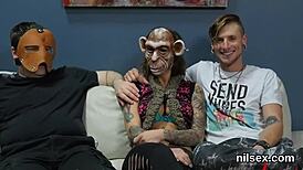 nasty cutie was brought in butt hole nuthouse for uninhibited therapy