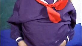 Young Asian Babe Makes Him Cum Hard!