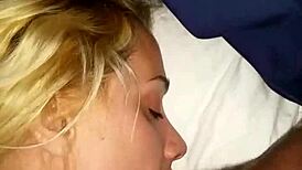 Oh, Sexy Latina Blows and Swallows Cum in Mouth!