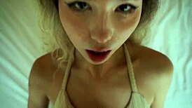 tropical asian blonde fucked doggy style moaning 😍