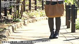 Chisato Oshimas første gang som kone, kjenner creampie dypt i doggystyle