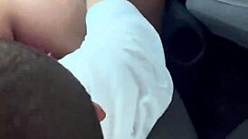 Uber Driver Gets Blowjob While Driving POV