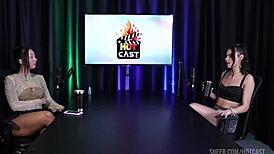 Debora Andrade's Intense Bisexual Threesome With Vibrators And BDSM In See-Through Outfit.