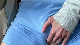 Aussie Milf Charlotte Star Soaks Gym Shorts with Wet Pussy Orgasm