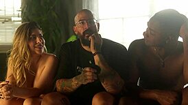 Latina Girl's First Interracial Quickie Fuck With Bodybuilder Roommate