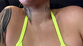 Wet Pussy At Gym Thong Workout!