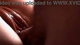 Close-Up Of Wet Pussy.