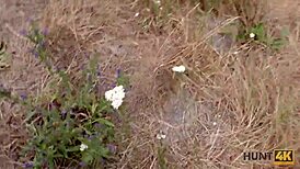 cuckold lets stranger fuck cute girlfriend liliane outdoors