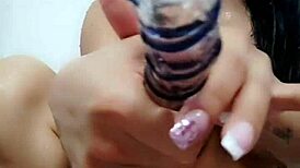 Vanessa Masturbating In The Bathroom