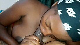 she says, 'suck that big cock, stepbro,' in seductive pov.