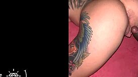 Hotwife bent over for big black cock without condom, recorded by cuckold 😈