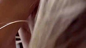 Young Blonde's Private Bathroom Encounter with Big Ass