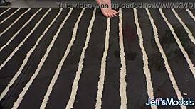 chubby blonde luna storm gets herself off during bath time