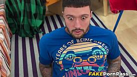 ebony babe josy black and gorgeous stacy cruz lick each others pussy in threesome