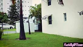 Hot Petite Teen Fucked by Best Friend's Big Dick