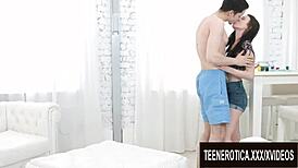 tiny teen 18+ nelya jorden gets her pink pussy stuffed with bfs big dick