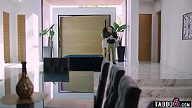 Bully's stepmom Natasha Nice with huge boobs bangs 18yo guy!